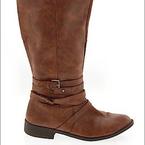 BRASH- Brown Riding Boots